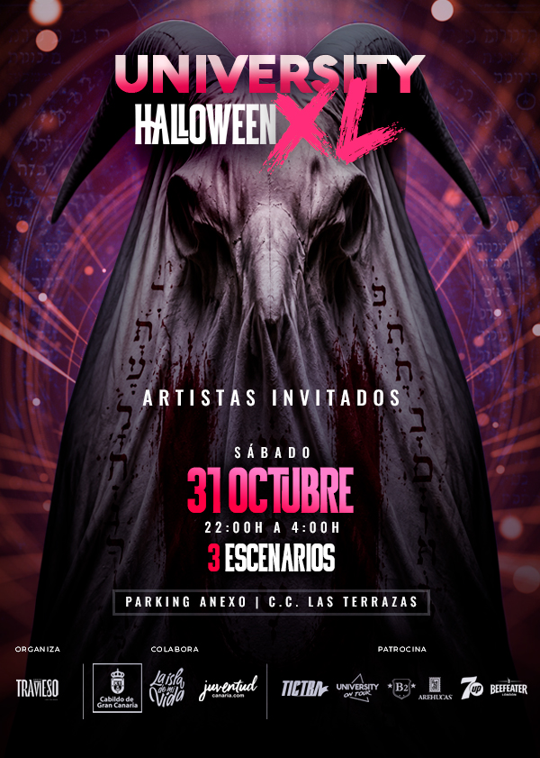 University Halloween XL en Gran Canaria